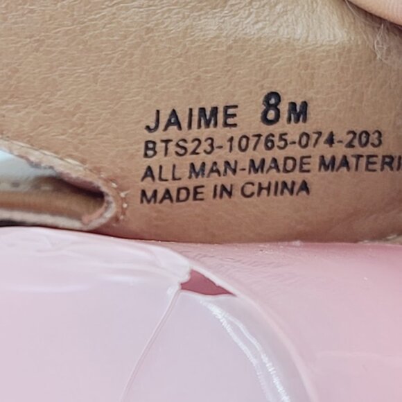 Baretraps Women's Brown Jaime Leather Low Wedge Gladiator Sandal Size 8M - Picture 6 of 7